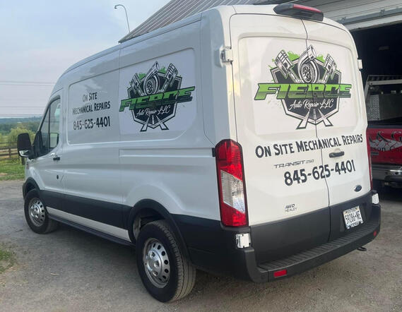 Fierce Auto Repair mobile service van